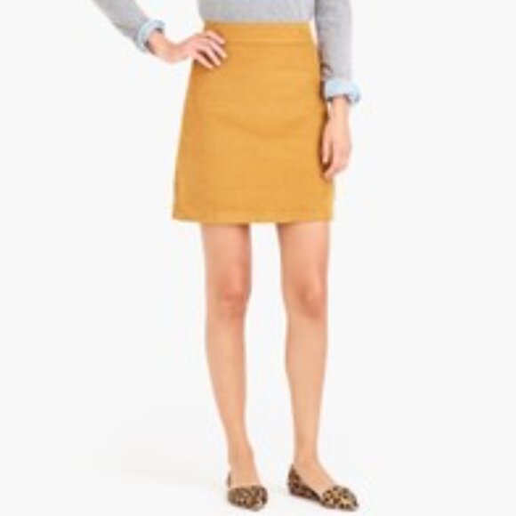 J Crew Factory Mini skirt in corduroy - Picture 9 of 9